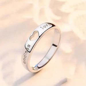 Eternal Bond Adjustable Couple Ring