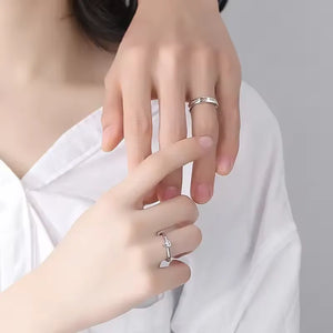 Eternal Bond Adjustable Couple Ring