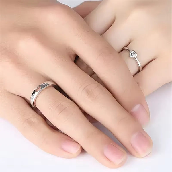 Eternal Bond Adjustable Couple Ring