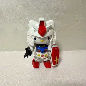 Hello Kitty Gundam Suit Mecha Series Figure