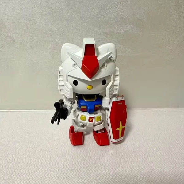 Hello Kitty Gundam Suit Mecha Series Figure