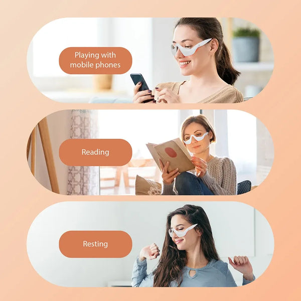 Aura Vision Red Light Therapy Eye Mask