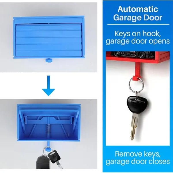 Garage Entryway Mechanical Key Holder