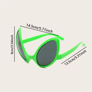 Quirky Alien Galactic Novelty Glasses