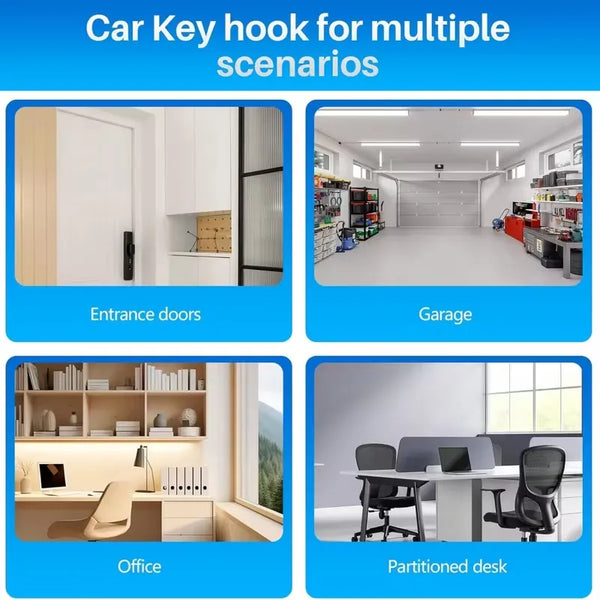 Garage Entryway Mechanical Key Holder