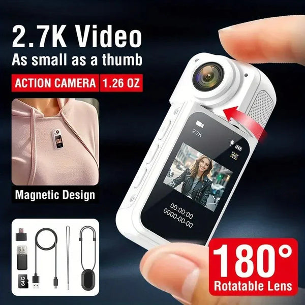S70 Reverse Thumb 2.7K Camera