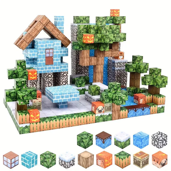 Minecraft My Block Base Magnetic Blocks