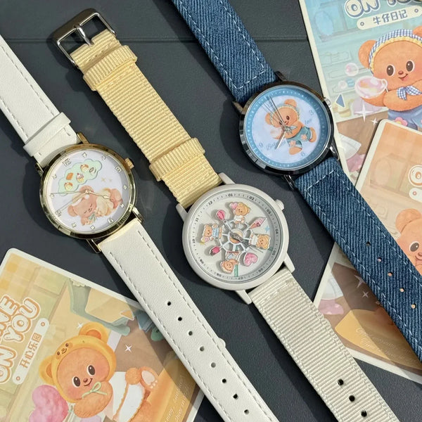 Butter Bear Ticktok Teddy Watch