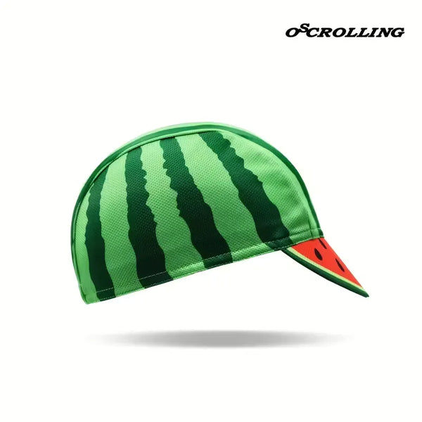 Oscrolling Vibrant Watermelon Cycling Cap