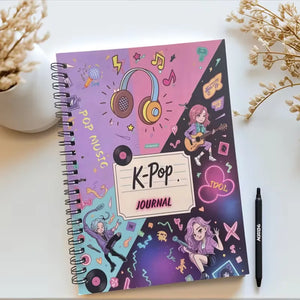 K-Pop Idol Pulse Spiral Journal
