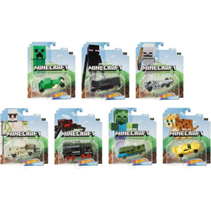 Hot Wheelz 2020 Minecraft Character Cars