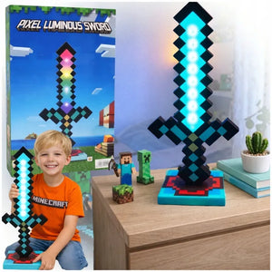 Minecraft Enchanted Pixels Light Sword