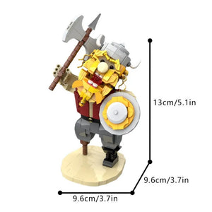 HTTYD MOC-198104 Viking Berserker Building Blocks
