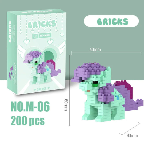 Bricks My Little Pony Micro Building Blocks
