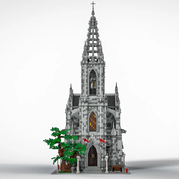 MOC-29962 Gothic Modular Epic Cathedral Building Blocks (22007 Pcs)