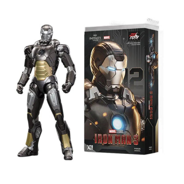 ZD Toys MRVL Iron Man MK12 Action Figure (18 cm)