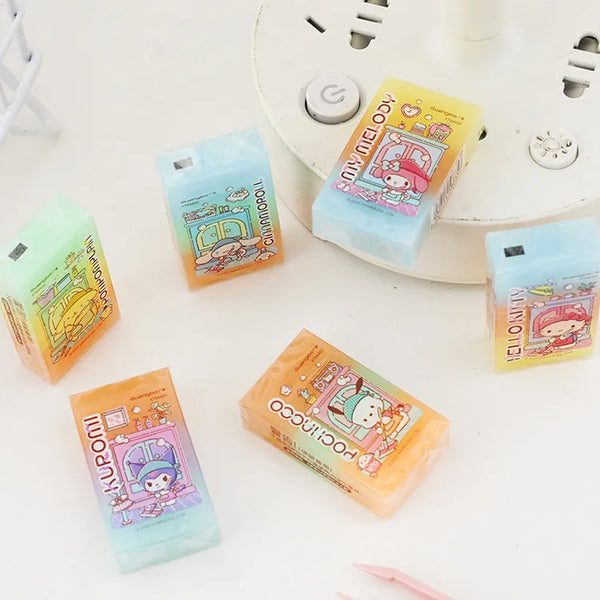 Sanrio Jelly Three-Color Gradient Eraser