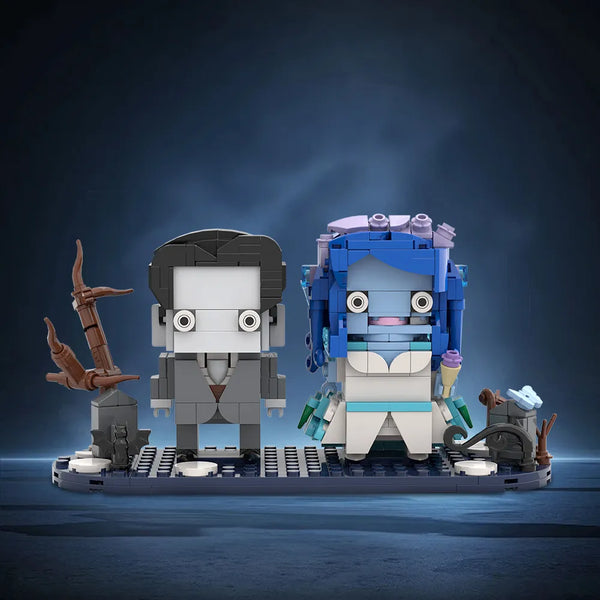 Corpse Bride BrickHeadz MOC Building Set