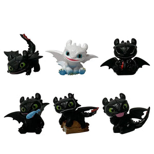 HTTYD Hidden World Dragons Mini Figurine Fleet