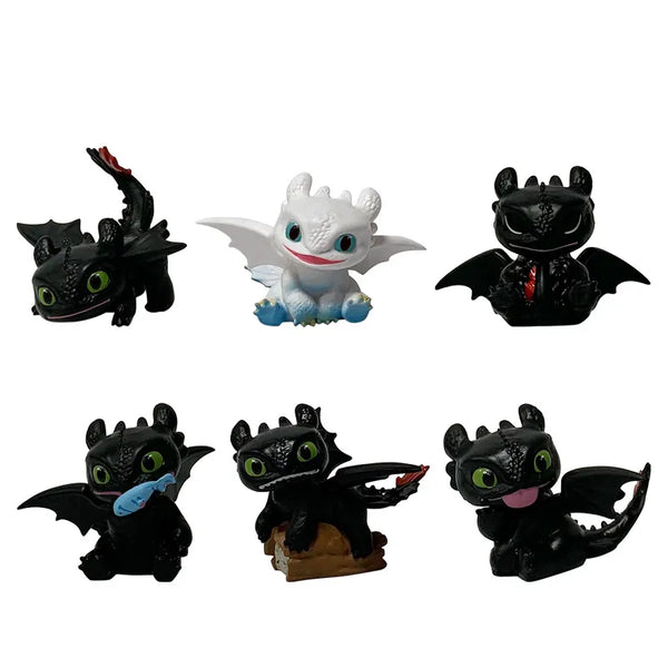 HTTYD Hidden World Dragons Mini Figurine Fleet