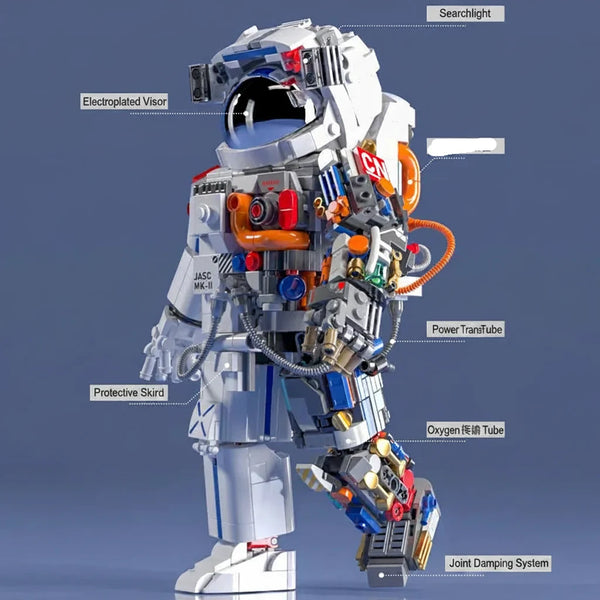 Stellar Cyber Voyager Astronaut Blocks (900 pcs)