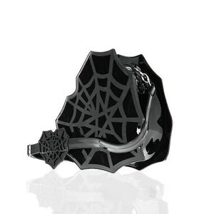 Nocturnia Widow’s Kiss Punk Goth Spiderweb Bag
