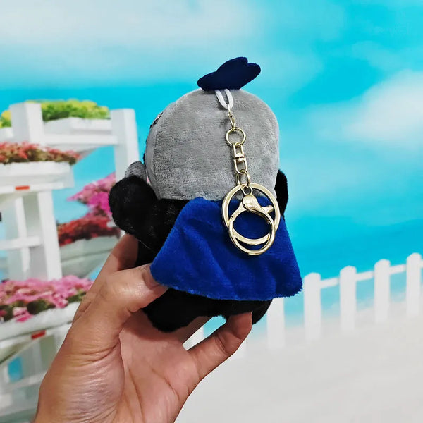 Shadow Cat Knight Plush Keychain