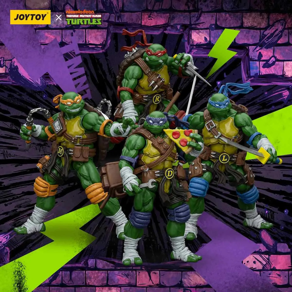 JOYTOY 1/18 Scale Teenage Mutant Ninja Turtles Figure