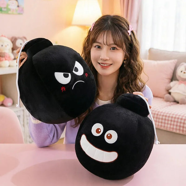 Retro Comic-Style Bomb Plush