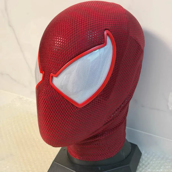 Spider-Man Miles Morales Classic Red-Rim Premium Mask