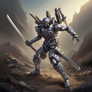Super Dark Warrior SC001 Snake Eyes Figure (22 cm)