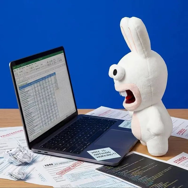 Raving Rabbids Crazy Rabbit Plush