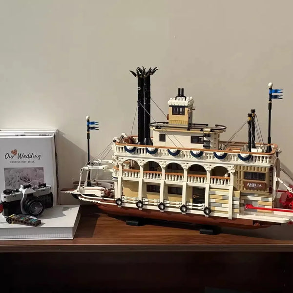 Ideas River Steamboat Building Blocks (2125 Pcs)
