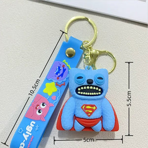 Fuggler Ugly-Hero Keychain Squad