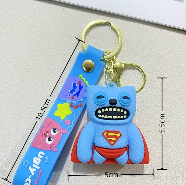 Fuggler Ugly-Hero Keychain Squad