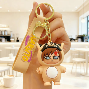 Naruto Hidden Leaf Cosplay Keychain