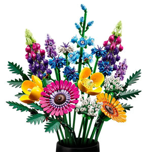 Wildflower Bouquet Botanical Building Blocks (959 Pcs)