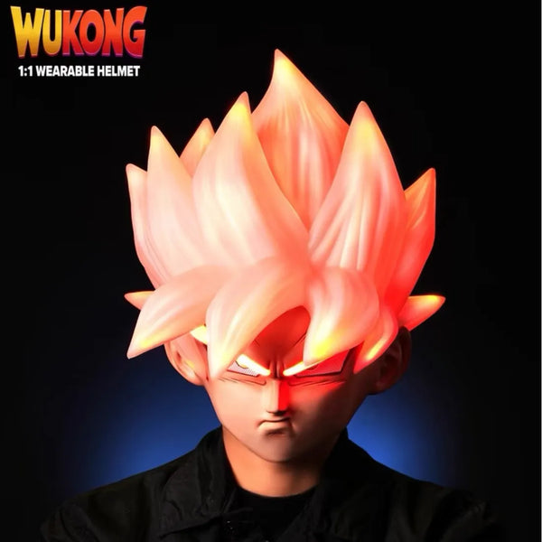 Dragon Ball Super Saiyan Wukong 1:1 Scale Wearable Helmet