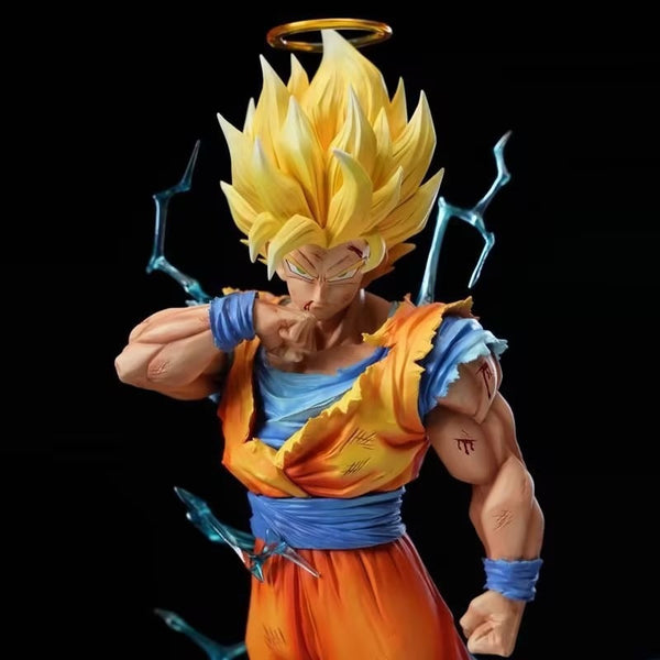 Ascended Super Saiyan 2 Goku Illuminated Diorama (35 cm)
