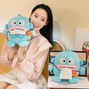Kawaii Hangyodon Premium Plush Tissue Doll