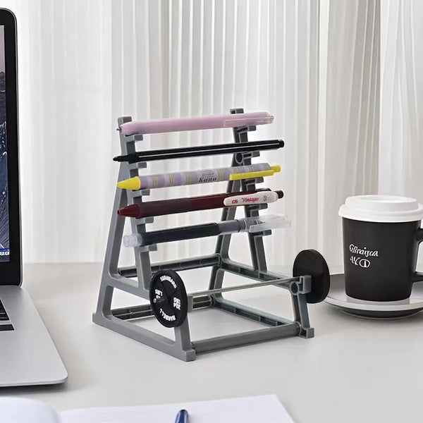 Mini Barbell Creative Pen Holder