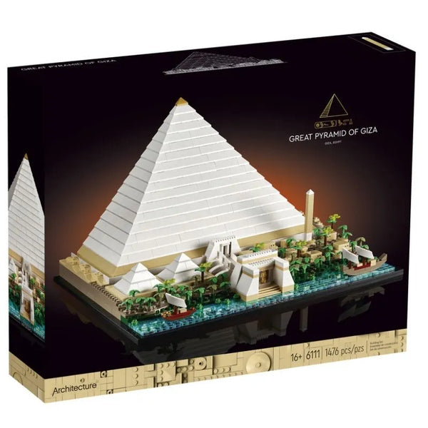 Great Pyramid of Giza Architecture Building Set (1476 Pcs)