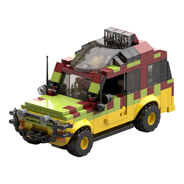 Jurassic Park Ford Explorer MOC Building Set