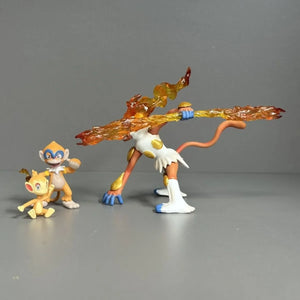 Infernape & Blaziken Evolution Line Figures (Set of 3)