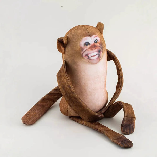 Viral Spoof Monkey Plush Companion (25 cm)
