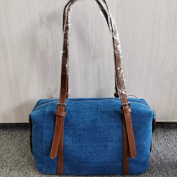 Alo Denim Feels Carryall Handbag
