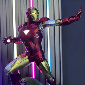Iron Man Mark VI LED Battle Pose Statue (50 cm)