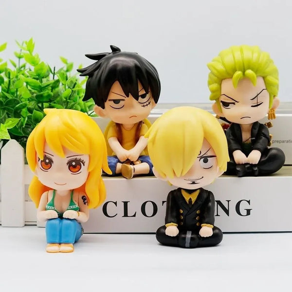 One Piece Look Up Chibi Figurines (Set of 4)