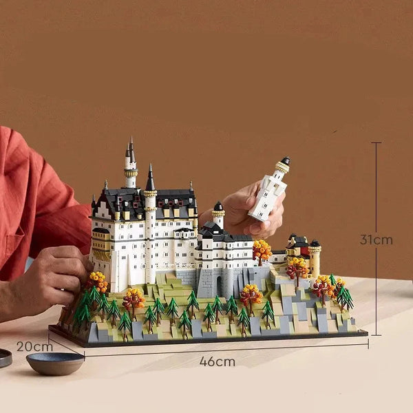 Architecture Series 21063 Neuschwanstein Castle Blocks (3455 Pcs)