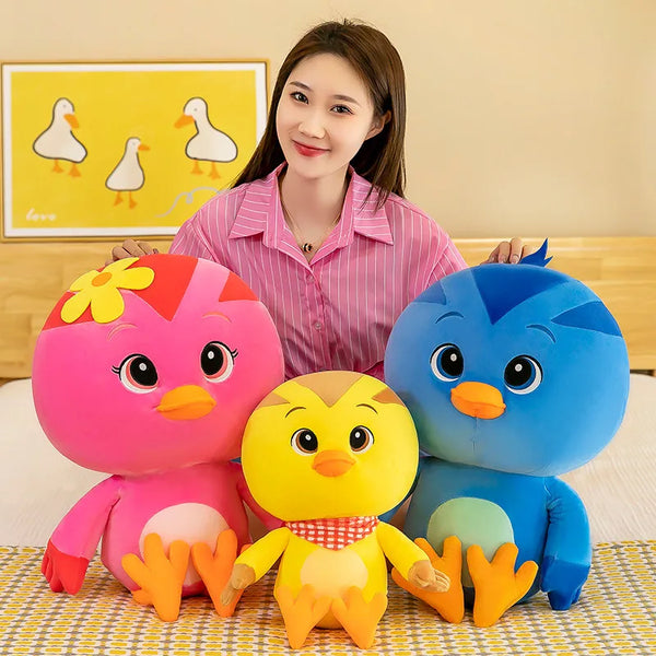 Little Pheasants Mother & Chicks Plush Family